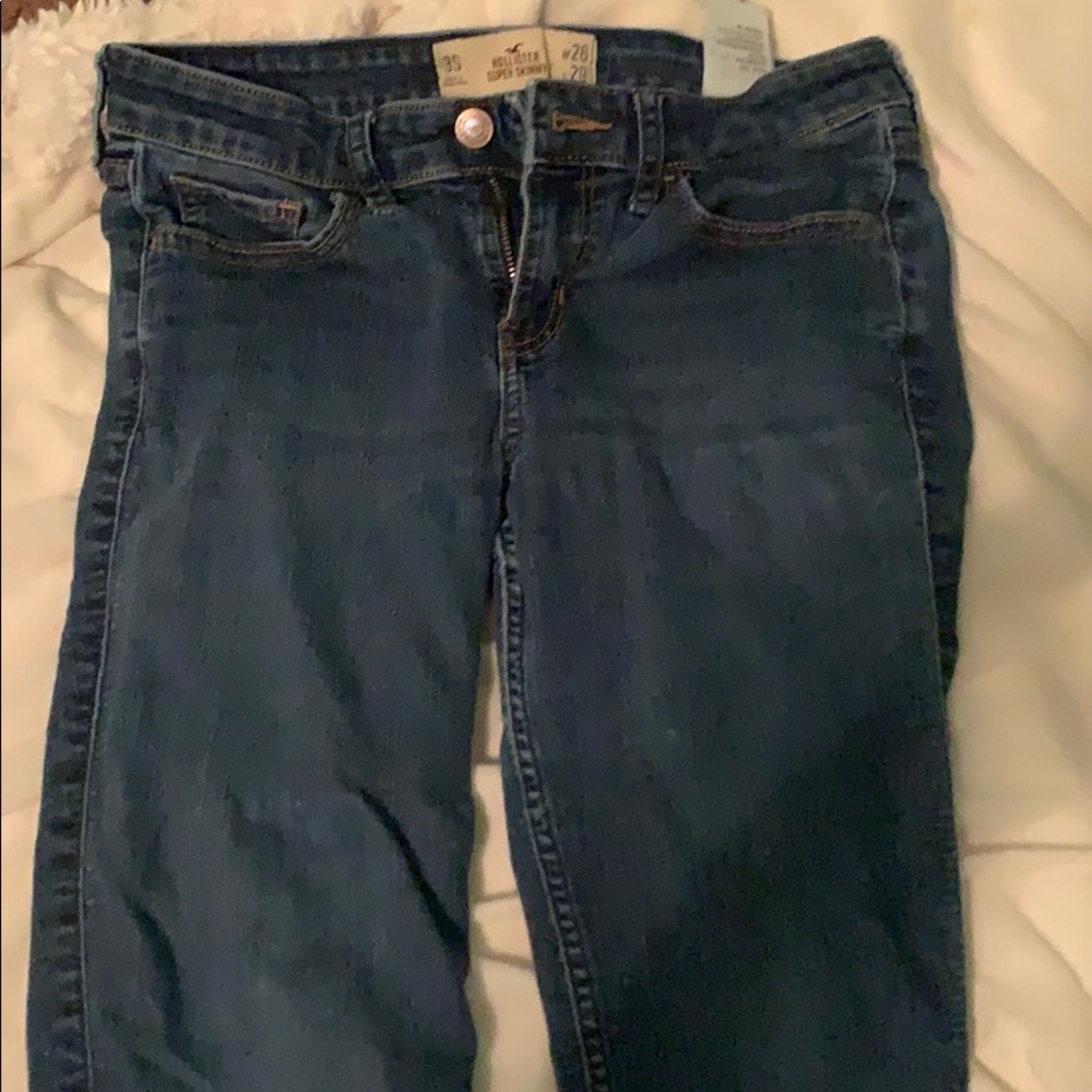 Dark blue Hollister jeans